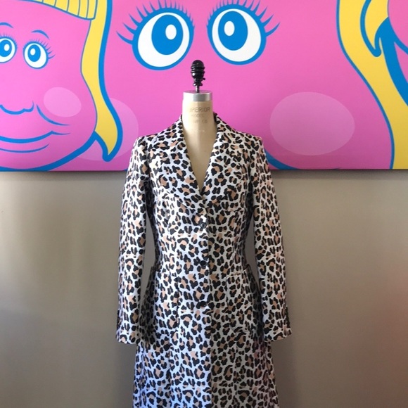 Michael Kors Animal Print Coat NWT - Picture 1 of 8